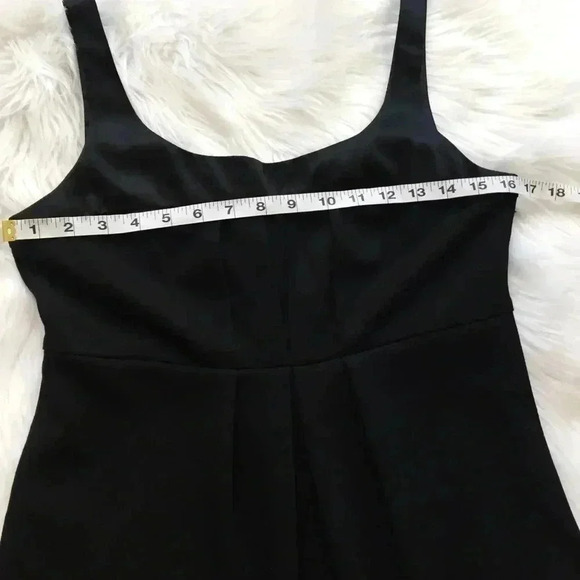 Old Navy Black Sleeveless Tank Dress with Satin - Picture 6 of 8